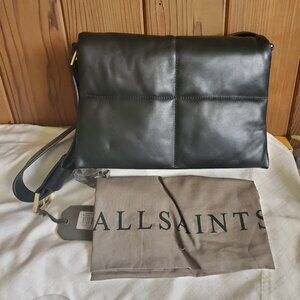 All Saints Vittoria Leather Shoulder Bag